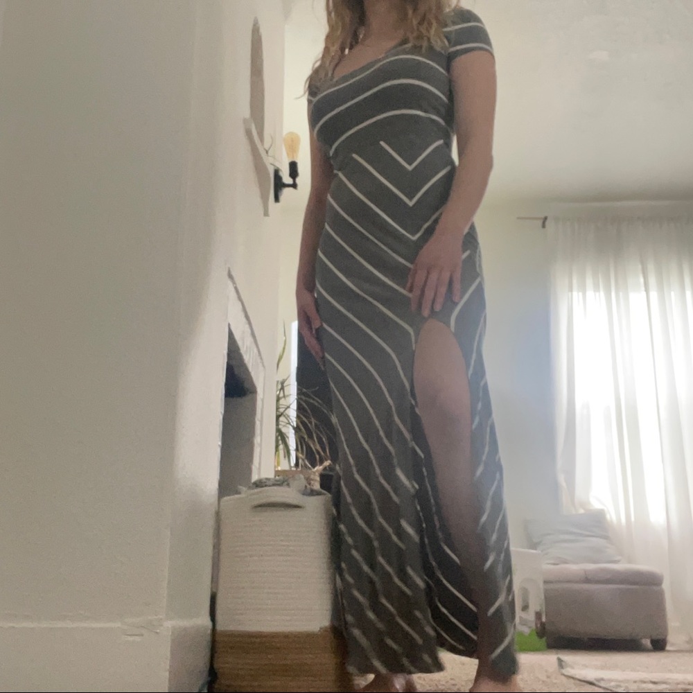 Stripped Dress